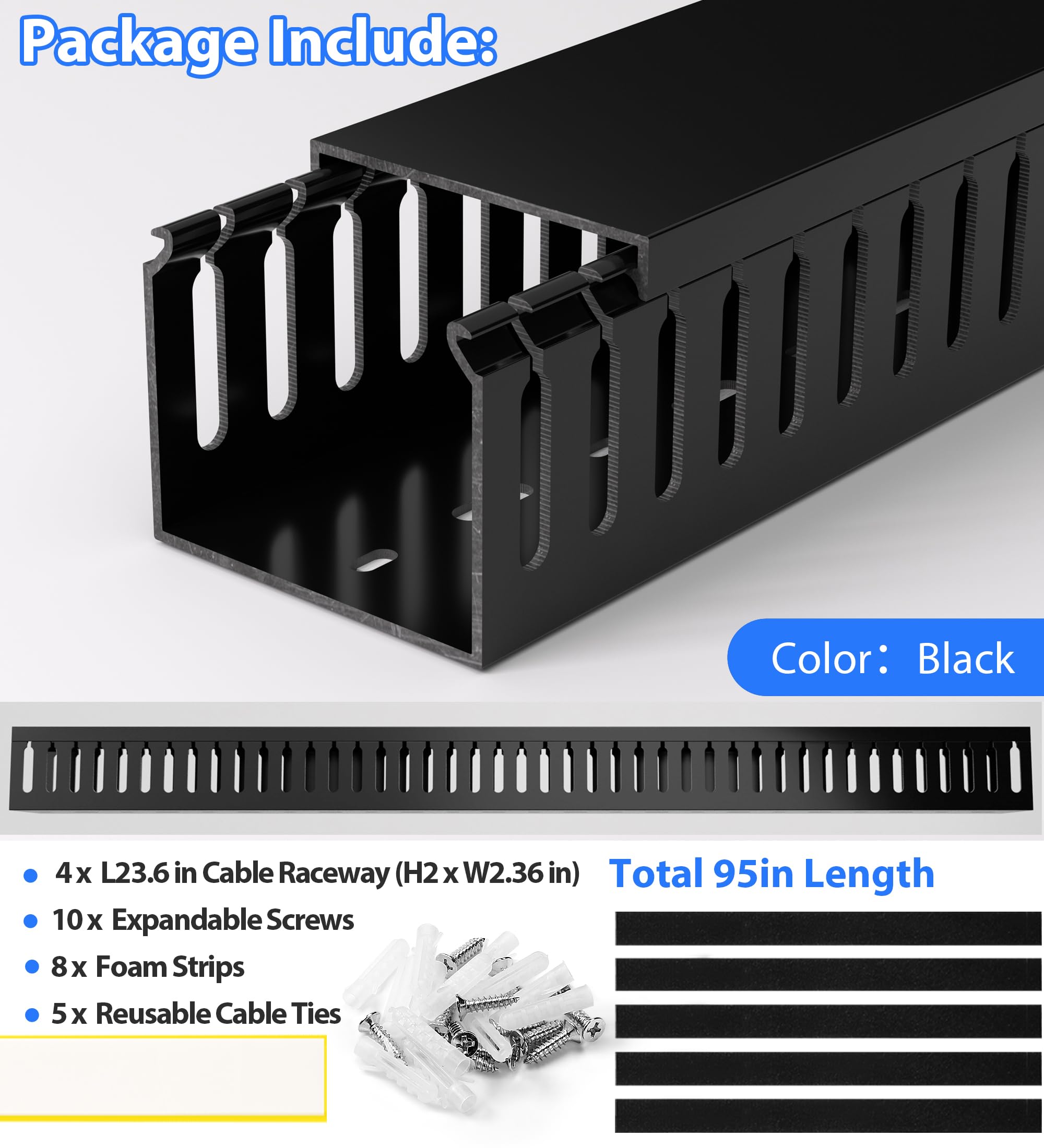 Amazon.com: ZhiYo H2in x W2.4in Professional Server Rack Cable